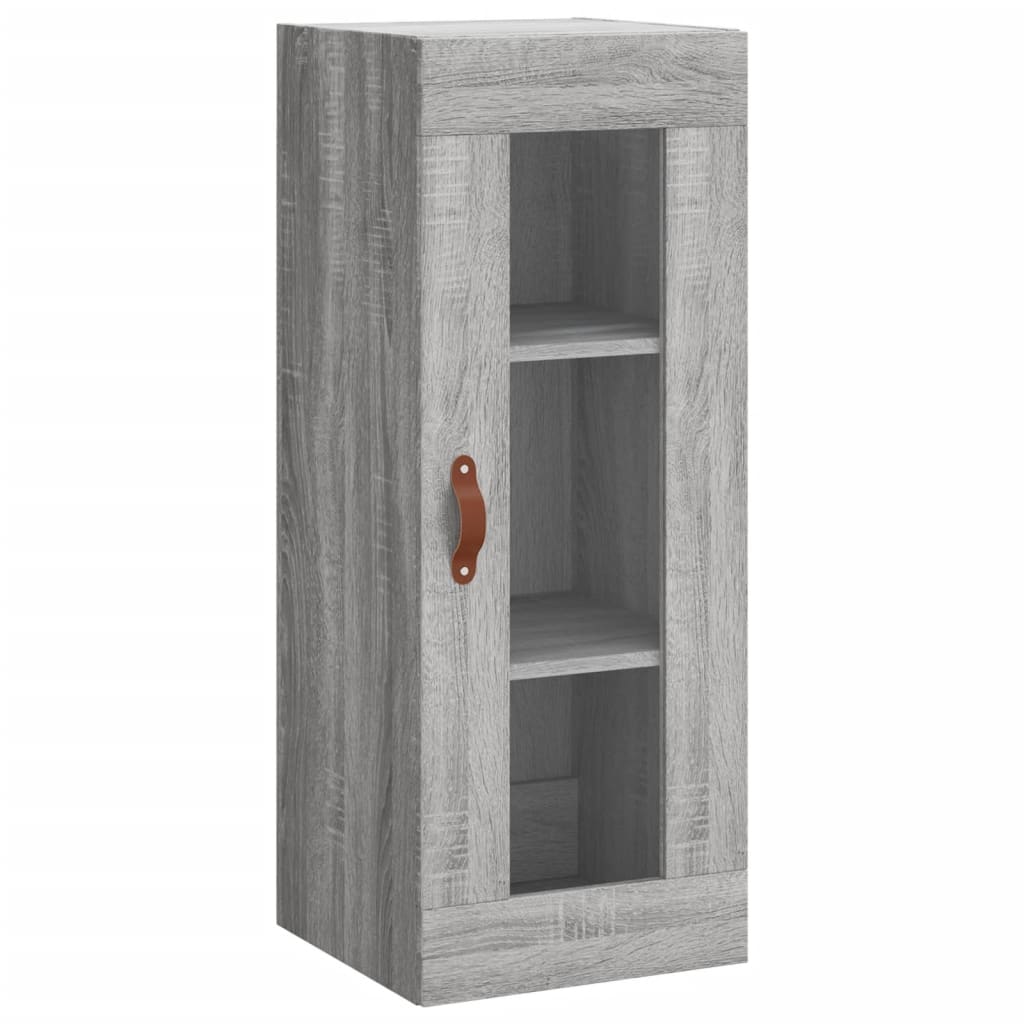 Ντουλάπι Τοίχου Γκρι Sonoma 34,5 x 34 x 90 εκ.