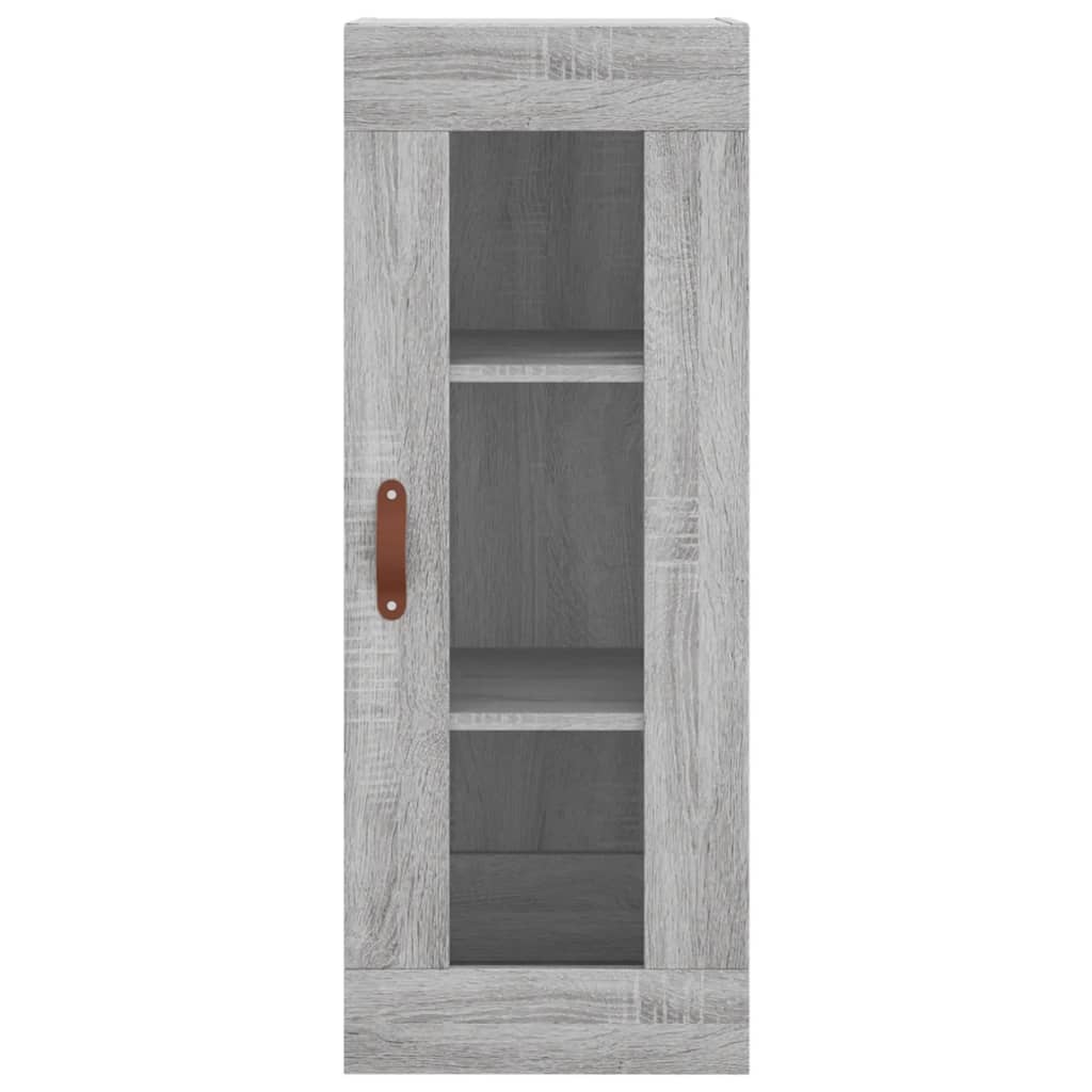 Ντουλάπι Τοίχου Γκρι Sonoma 34,5 x 34 x 90 εκ.