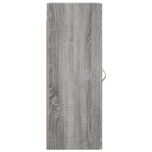 Ντουλάπι Τοίχου Γκρι Sonoma 34,5 x 34 x 90 εκ.