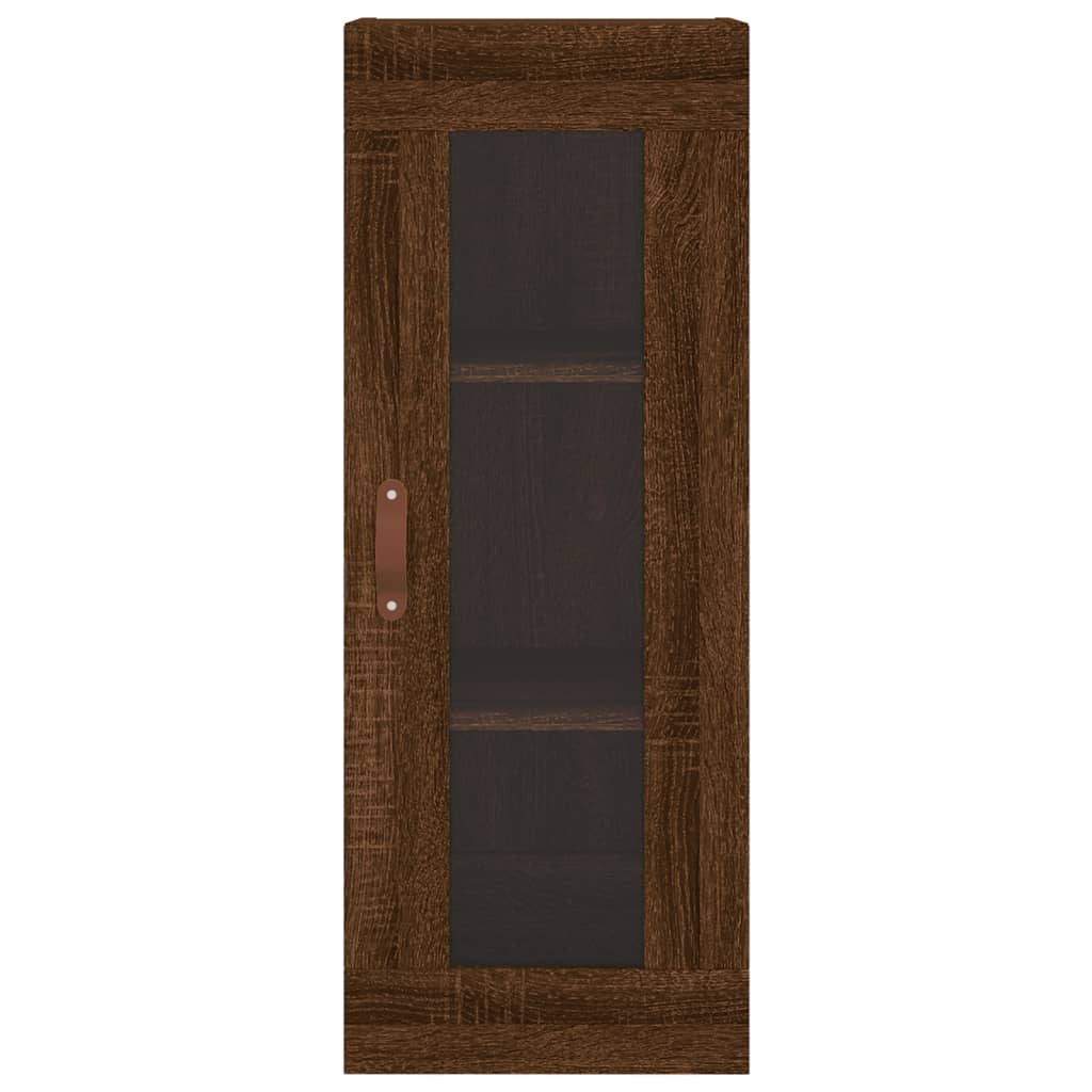 Ντουλάπι Τοίχου Καφέ Δρυς 34,5 x 34 x 90 εκ.