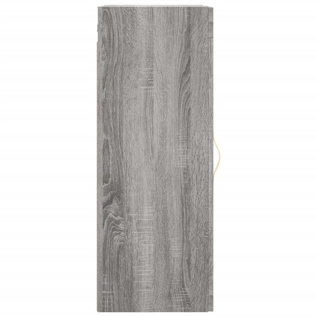 Ντουλάπι Τοίχου Γκρι Sonoma 34,5 x 34 x 90 εκ.