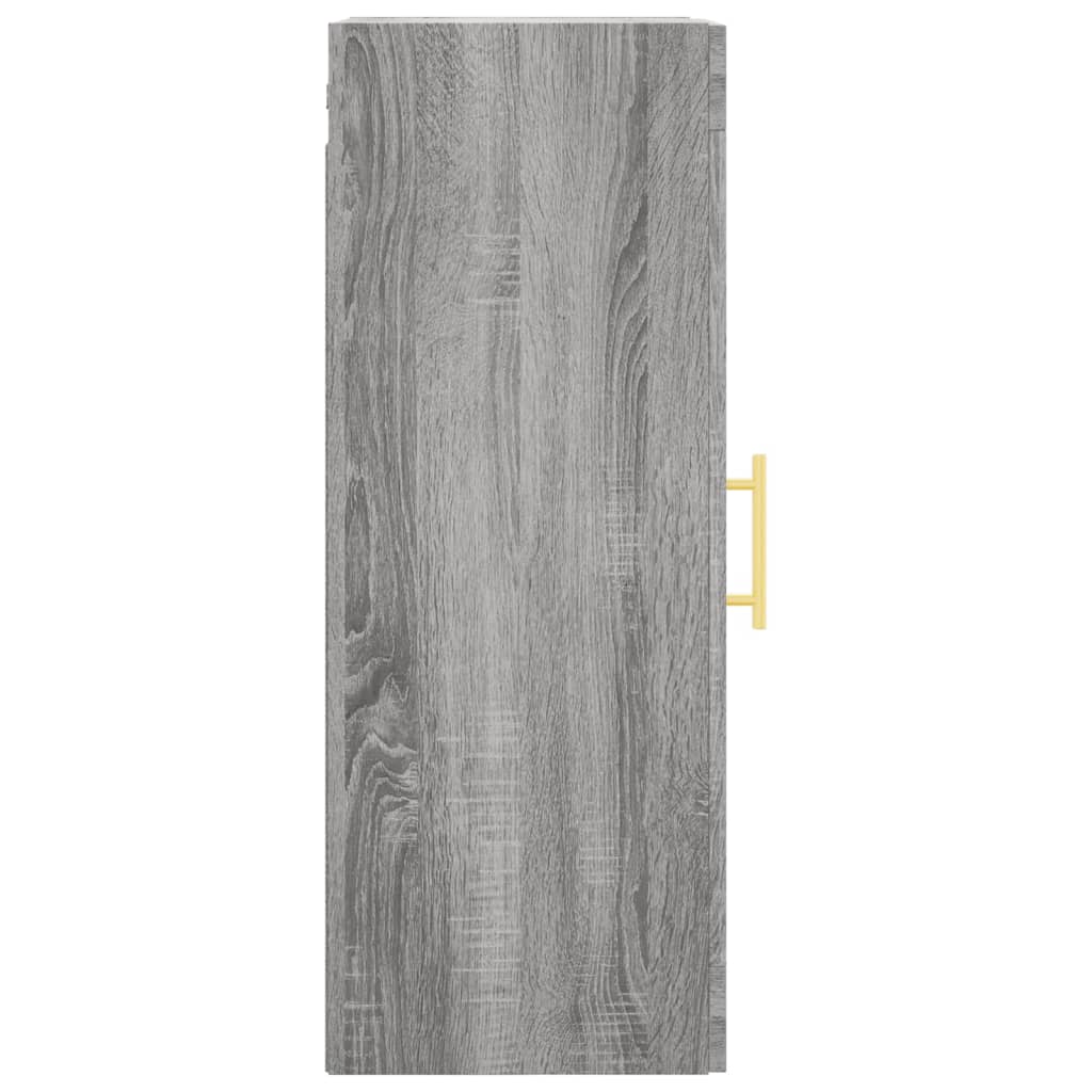 Ντουλάπι Τοίχου Γκρι Sonoma 34,5 x 34 x 90 εκ.