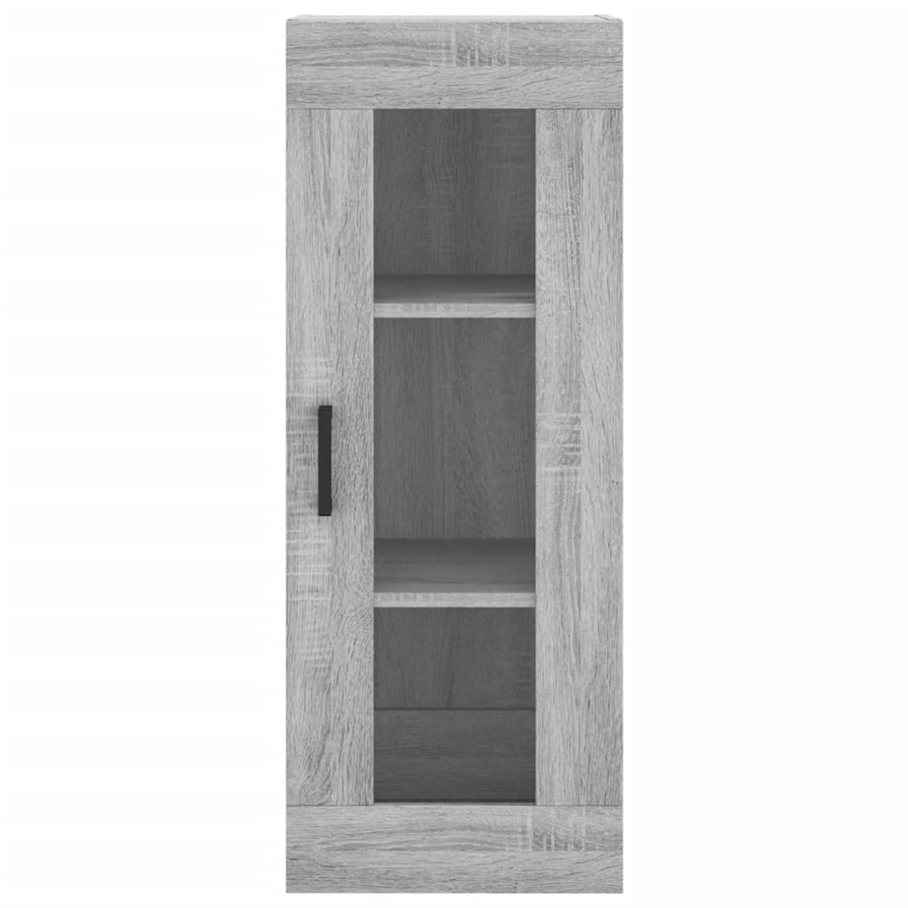 Ντουλάπι Τοίχου Γκρι Sonoma 34,5 x 34 x 90 εκ.