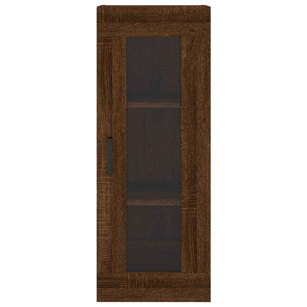 Ντουλάπι Τοίχου Καφέ Δρυς 34,5 x 34 x 90 εκ.