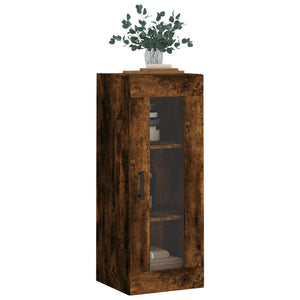 Ντουλάπι Τοίχου Καπνιστή Δρυς 34,5 x 34 x 90 εκ.