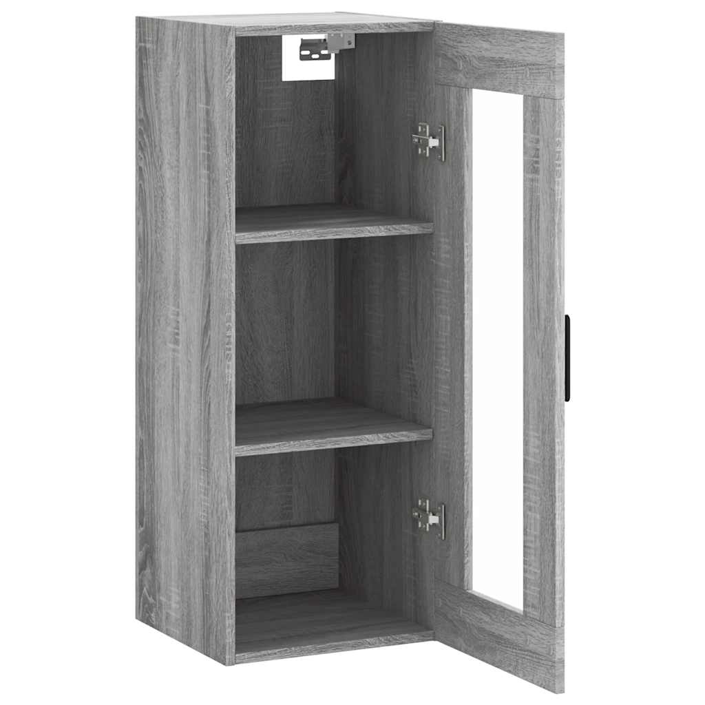 Ντουλάπι Τοίχου Γκρι Sonoma 34,5 x 34 x 90 εκ. - Pakobazaar
