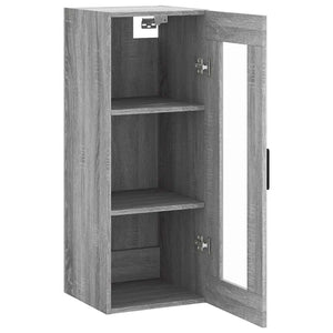 Ντουλάπι Τοίχου Γκρι Sonoma 34,5 x 34 x 90 εκ. - Pakobazaar