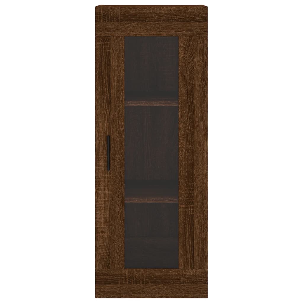 Ντουλάπι Τοίχου Καφέ Δρυς 34,5 x 34 x 90 εκ.