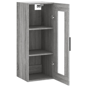 Ντουλάπι Τοίχου Γκρι Sonoma 34,5 x 34 x 90 εκ. - Pakobazaar