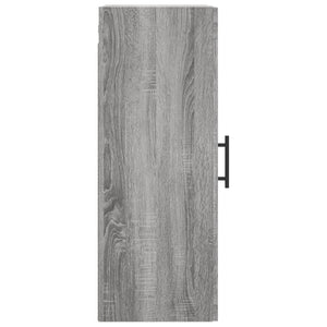 Ντουλάπι Τοίχου Γκρι Sonoma 34,5 x 34 x 90 εκ. - Pakobazaar