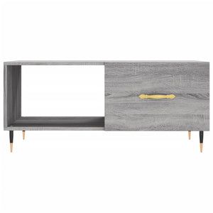 Τραπεζάκι Σαλονιού Γκρι Sonoma 90x50x40 εκ. Επεξεργασμένο Ξύλο