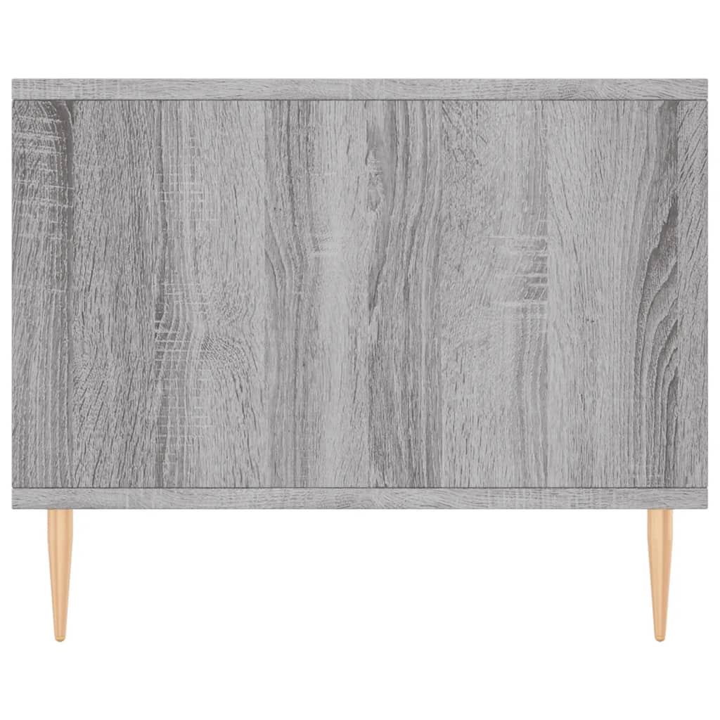 Τραπεζάκι Σαλονιού Γκρι Sonoma 90x50x40 εκ. Επεξεργασμένο Ξύλο - Pakobazaar