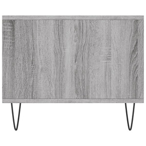 Τραπεζάκι Σαλονιού Γκρι Sonoma 90x50x40 εκ. Επεξεργασμένο Ξύλο - Pakobazaar