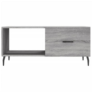 Τραπεζάκι Σαλονιού Γκρι Sonoma 90x50x40 εκ. Επεξεργασμένο Ξύλο