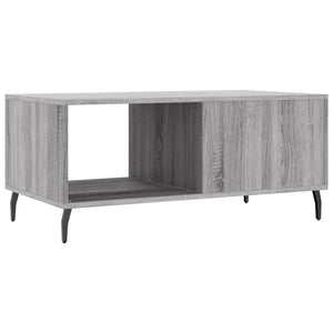 Τραπεζάκι Σαλονιού Γκρι Sonoma 90x50x40 εκ. Επεξεργασμένο Ξύλο