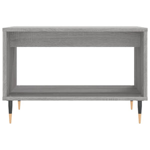Τραπεζάκι Σαλονιού Γκρι Sonoma 60x50x40 εκ. από Επεξεργ. Ξύλο