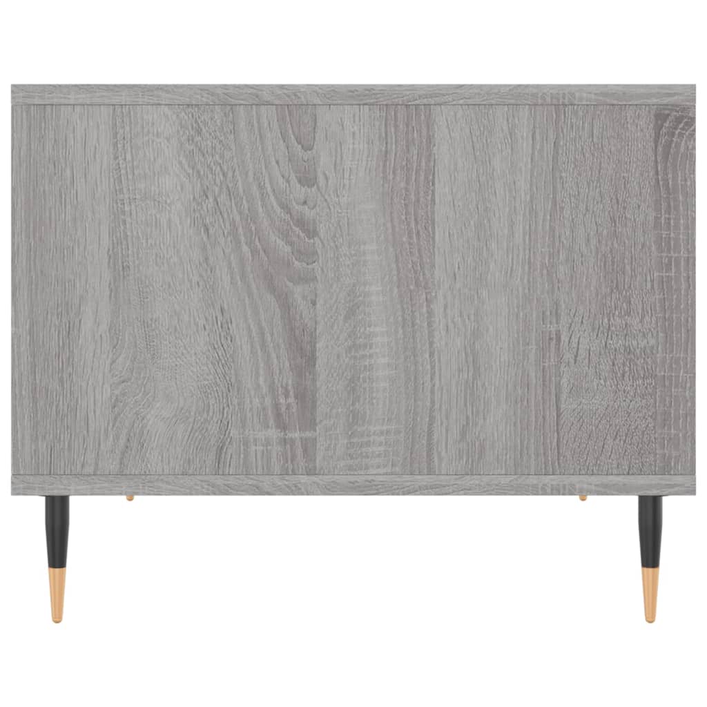 Τραπεζάκι Σαλονιού Γκρι Sonoma 60x50x40 εκ. από Επεξεργ. Ξύλο