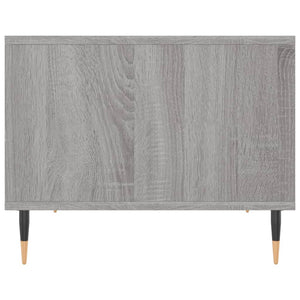 Τραπεζάκι Σαλονιού Γκρι Sonoma 60x50x40 εκ. από Επεξεργ. Ξύλο