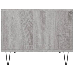 Τραπεζάκι Σαλονιού Γκρι Sonoma 60x50x40 εκ. από Επεξεργ. Ξύλο