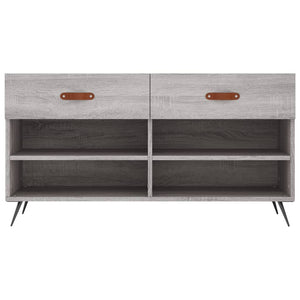 Παπουτσοθήκη Γκρι Sonoma 102x35x55 εκ. από Επεξεργασμένο Ξύλο - Pakobazaar