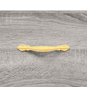 Παπουτσοθήκη Γκρι Sonoma 102x35x55 εκ. από Επεξεργασμένο Ξύλο - Pakobazaar