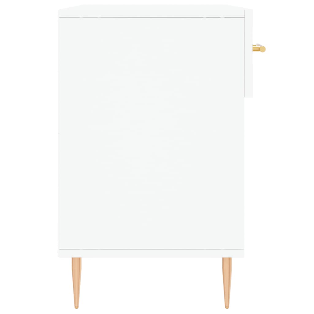 Παπουτσοθήκη Λευκή 102 x 35 x 55 εκ. από Επεξεργασμένο Ξύλο - Pakobazaar