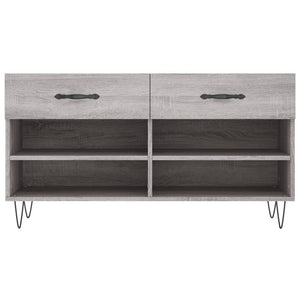 Παπουτσοθήκη Γκρι Sonoma 102x35x55 εκ. από Επεξεργασμένο Ξύλο - Pakobazaar