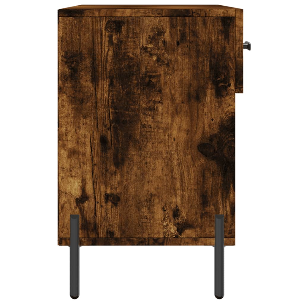 Παπουτσοθήκη Καπνιστή Δρυς 102x35x55 εκ. από Επεξεργασμένο Ξύλο - Pakobazaar