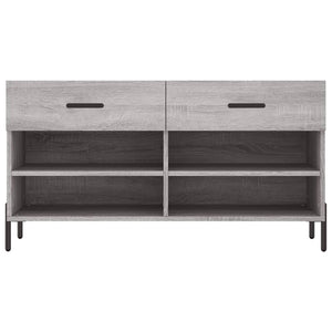 Παπουτσοθήκη Γκρι Sonoma 102x35x55 εκ. από Επεξεργασμένο Ξύλο - Pakobazaar
