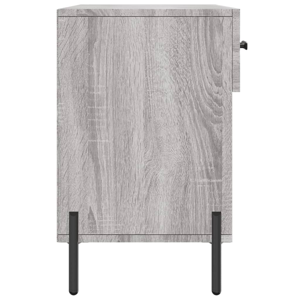 Παπουτσοθήκη Γκρι Sonoma 102x35x55 εκ. από Επεξεργασμένο Ξύλο - Pakobazaar