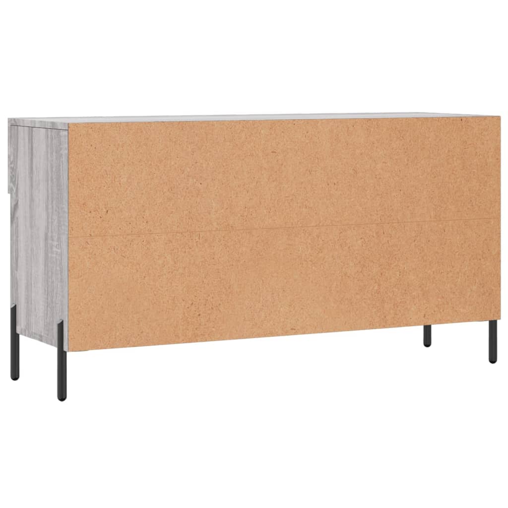 Παπουτσοθήκη Γκρι Sonoma 102x35x55 εκ. από Επεξεργασμένο Ξύλο - Pakobazaar