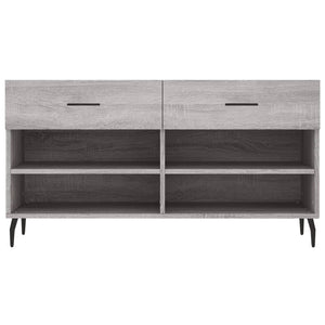 Παπουτσοθήκη Γκρι Sonoma 102x35x55 εκ. από Επεξεργασμένο Ξύλο - Pakobazaar