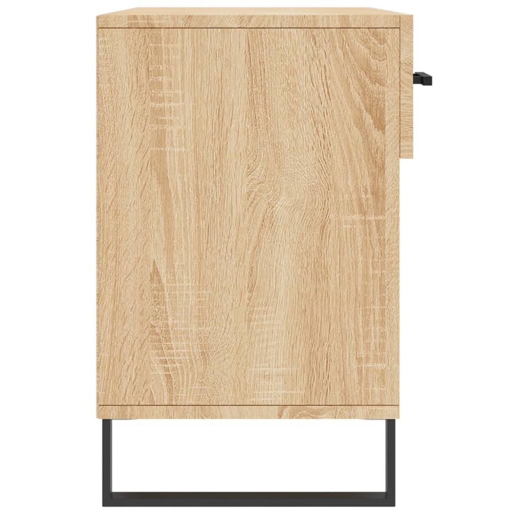 Παπουτσοθήκη Sonoma Δρυς 102x35x55 εκ. από Επεξεργασμένο Ξύλο