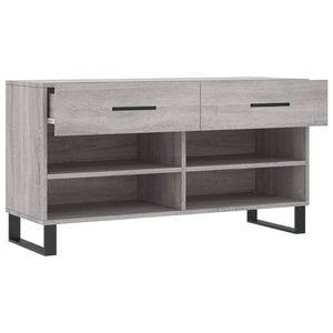 Παπουτσοθήκη Γκρι Sonoma 102x35x55 εκ. από Επεξεργασμένο Ξύλο - Pakobazaar