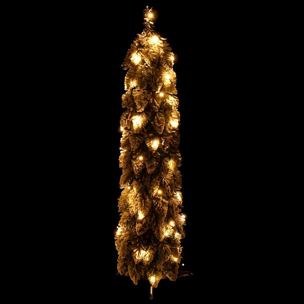 Χριστουγ. Δέντρο Τεχνητό Προφωτισμένο με 30 LED/ Χιόνι 60 εκ.