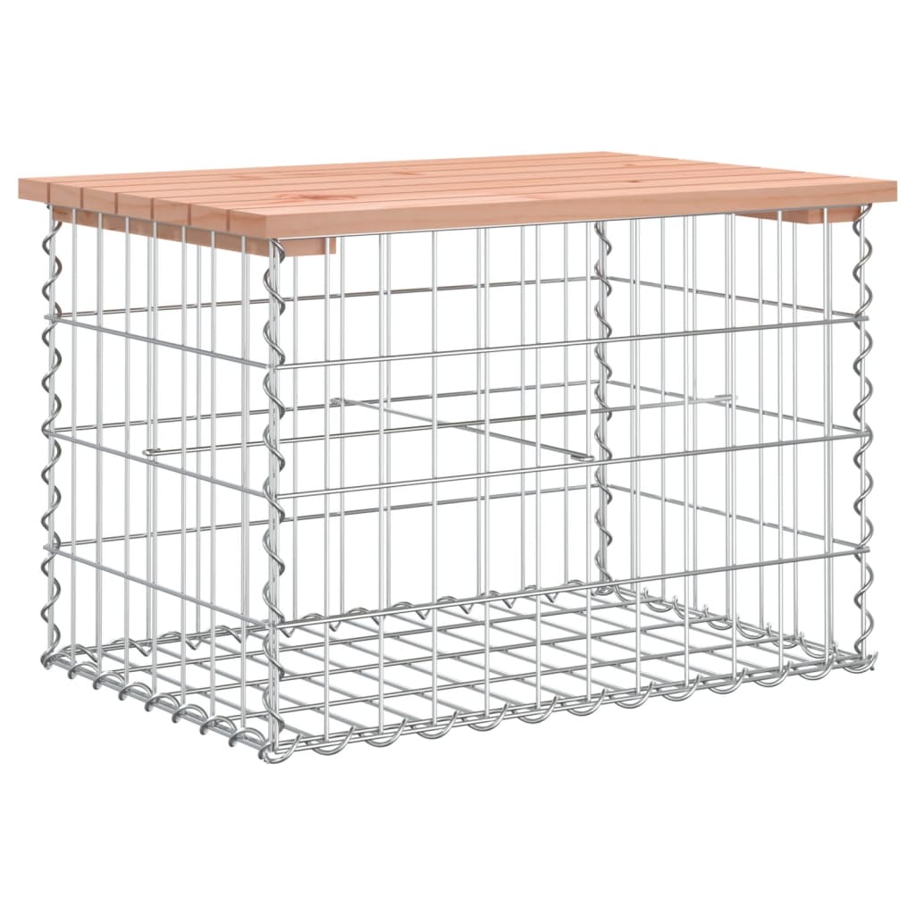 Πάγκος Κήπου Συρματοκιβώτιο 63 x 44 x 42 εκ. Μασίφ Ψευδοτσούγκα - Pakobazaar