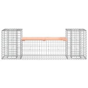 Παγκάκι Συρματοκιβώτιο 183x41x60,5 εκ. Μασίφ Ξύλο Ψευδοτσούγκας - Pakobazaar