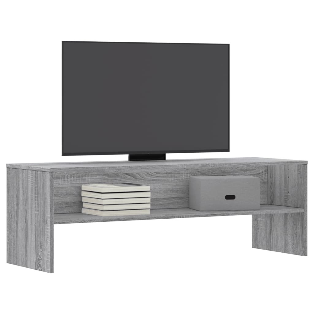Έπιπλο Τηλεόρασης Γκρι Sonoma 120x40x40 εκ. Επεξεργασμένο Ξύλο - Pakobazaar
