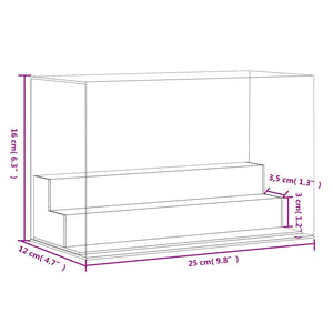 Κουτί Βιτρίνα Διάφανο 25 x 12 x 16 εκ. Ακρυλικό - PAKOBAZAAR