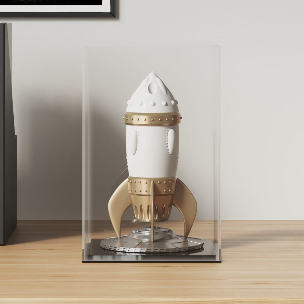 Κουτί Βιτρίνα Διάφανο 14 x 14 x 22 εκ. Ακρυλικό - PAKOBAZAAR