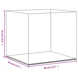 Κουτί Βιτρίνα Διάφανο 40 x 36 x 35 εκ. Ακρυλικό - PAKOBAZAAR