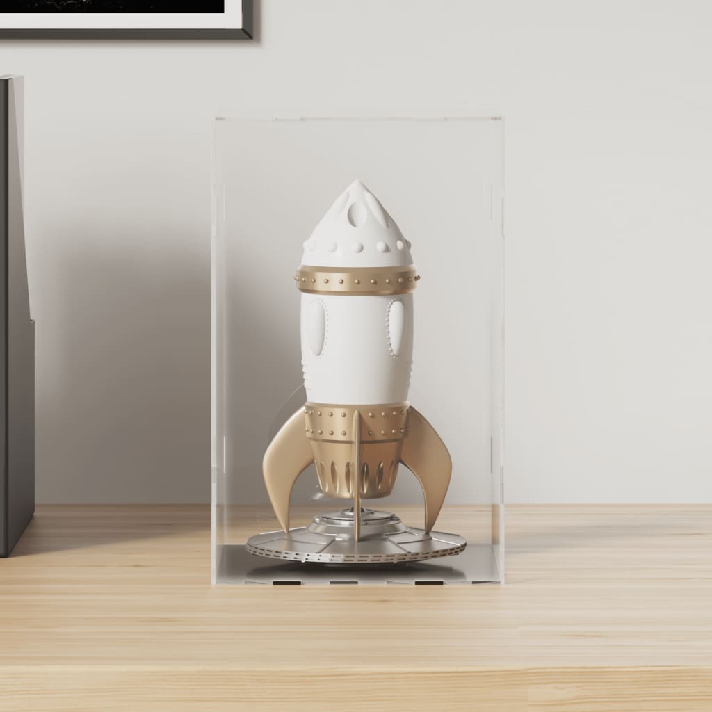 Κουτί Βιτρίνας Διαφανές Ακρυλικό 14x14x22 εκ. - PAKOBAZAAR