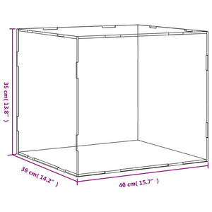 Κουτί Βιτρίνας Διαφανές Ακρυλικό 40x36x35 εκ. - PAKOBAZAAR