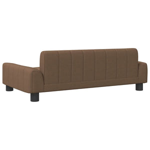 Καναπές Παιδικός Καφέ 90 x 53 x 30 εκ. από Ύφασμα - Pakobazaar