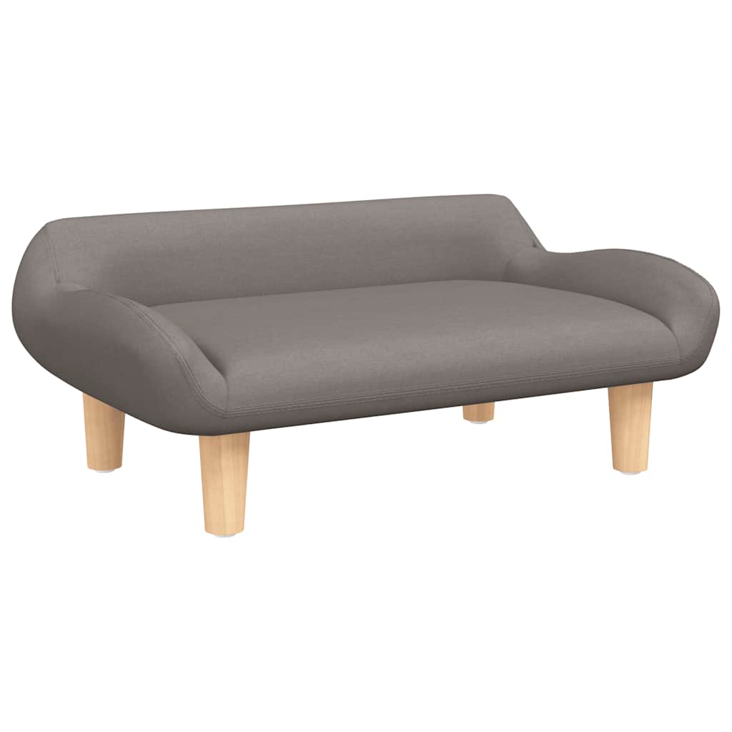 Καναπές Παιδικός Taupe 70x40x24 εκ. από Υφασμάτινη
