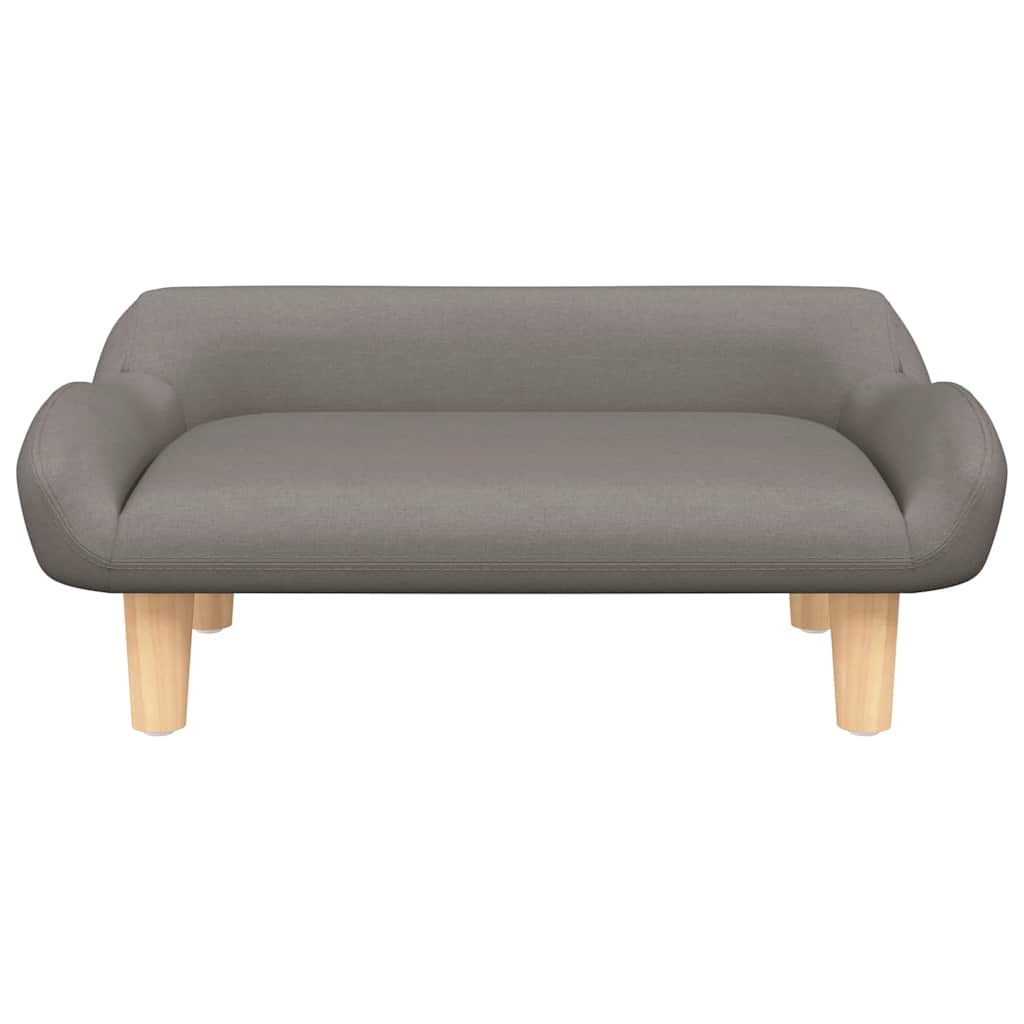 Καναπές Παιδικός Taupe 70x40x24 εκ. από Υφασμάτινη