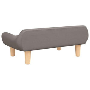 Καναπές Παιδικός Taupe 70x40x24 εκ. από Υφασμάτινη