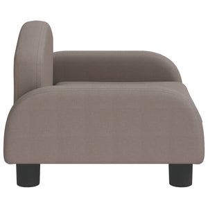 Καναπές Παιδικός Taupe 50x40x30 εκ. από Ύφασμα