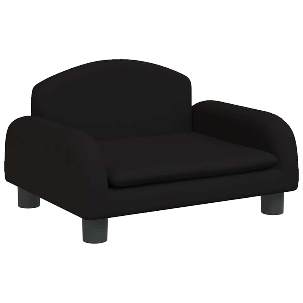Καναπές Παιδικός Μαύρο 50x40x30 εκ. από Ύφασμα - Pakobazaar
