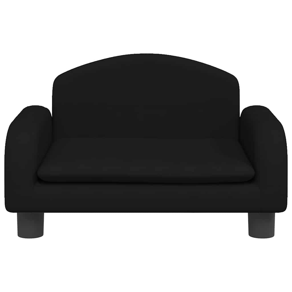 Καναπές Παιδικός Μαύρο 50x40x30 εκ. από Ύφασμα - Pakobazaar